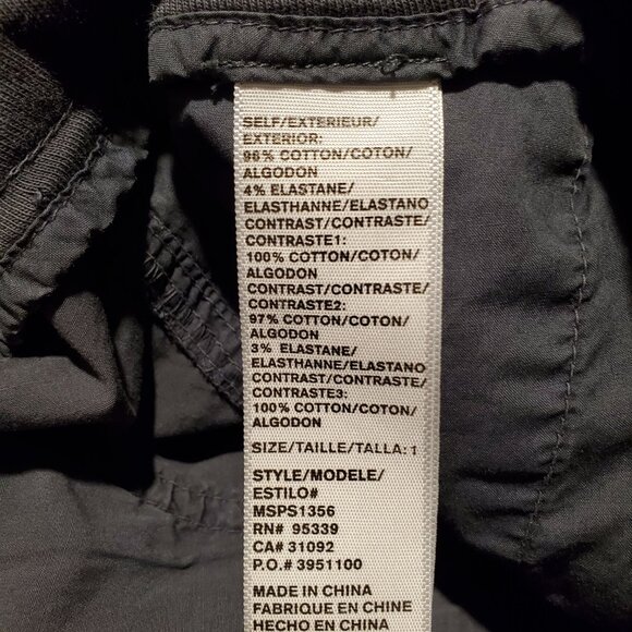 James Perse Gray Cargo Pants Sz 1 - Picture 4 of 4